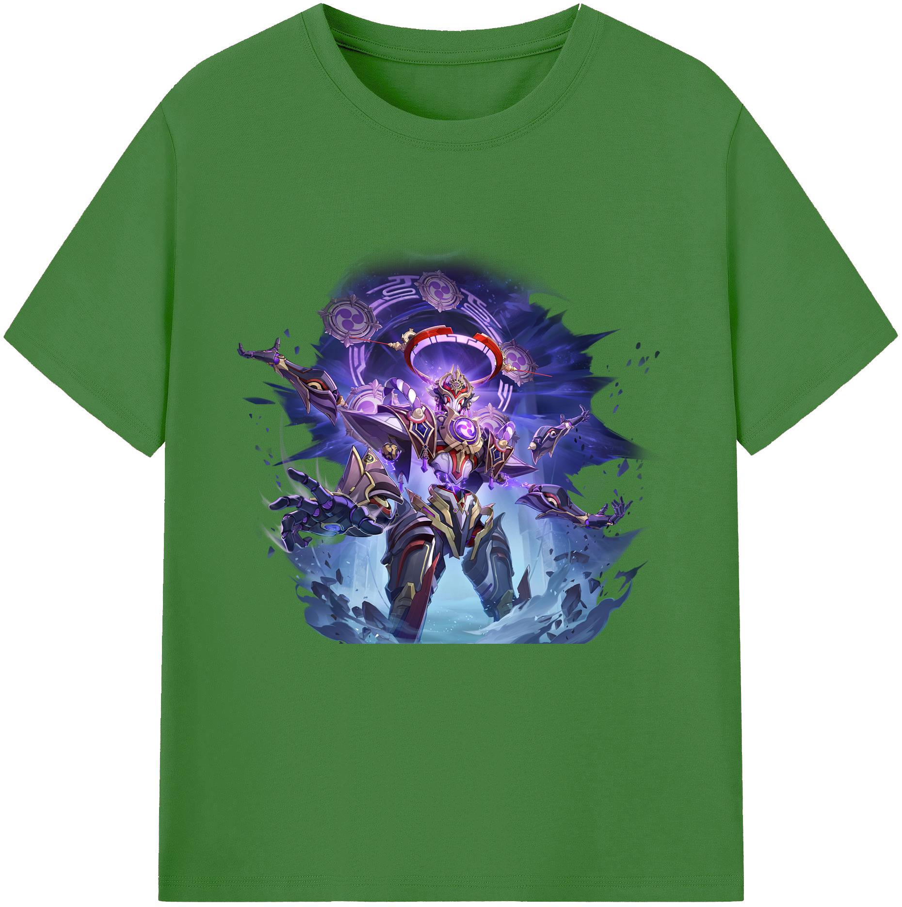 げんし神 さんペい genshin Sanpei レディースカジュアルプリントTシャツ（綿100％）